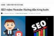 Hướng dẫn SEO VIDEO YOUTUBE lên top Google và Youtube luôn!